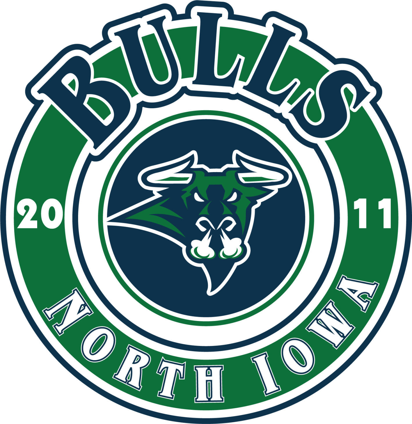 New North Iowa Bulls logo
